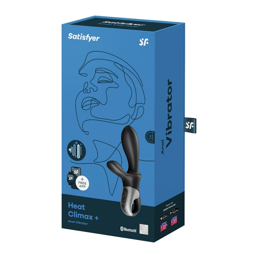 SATISFYER HEAT CLIMAX + ANAL VIBRATORI RAKEND - MUST